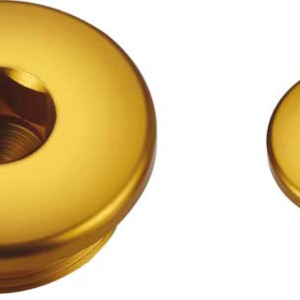 KORKI Inspekcyjne Silnika Suzuki / Kawasaki KX 250F ’10-’13 Kolor Złoty | Accel