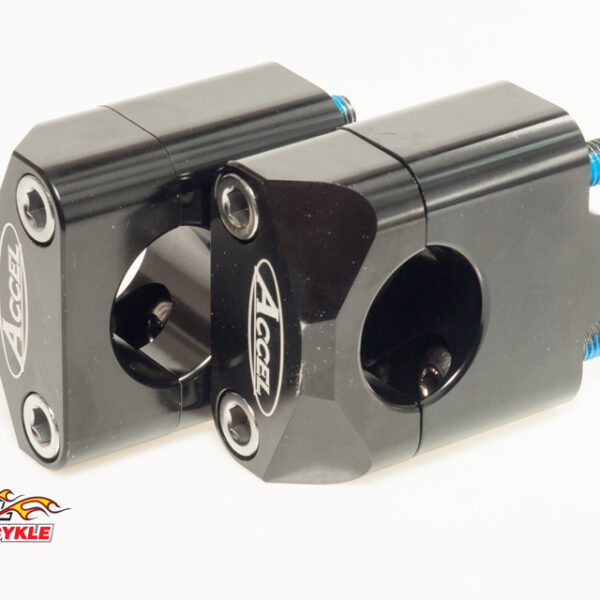 Mocowanie/Podwyżki Kierownicy (DÓŁ-22, 2/GÓRA-22,2MM) Wys. 35MM Kolor CZARNY (BM-09BK22/22) | Accel