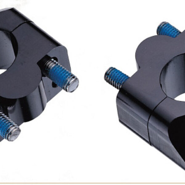 Mocowanie/Podwyżki Kierownicy (DÓŁ-22, 2/GÓRA-28,6MM) Wys. 20MM Kolor CZARNY (BM-01BK22/28) | Accel