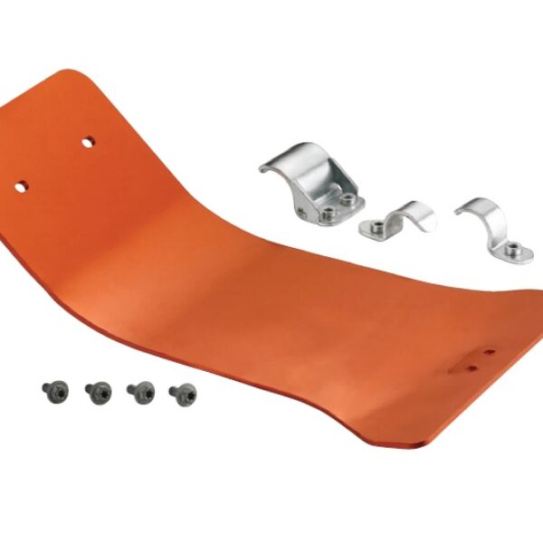 Osłona POD SILNIK Aluminiowa KTM 125/250/350/450 Sxf, EXCF ’11-’14, Husqvarna ’14-’15 Kolor Pomarańczowy | Accel