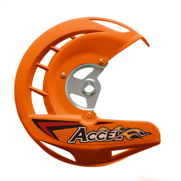 Osłona Tarczy Hamulcowej Przód KTM SX/SX-F ’03-’14, EXC, EXCF ’03-’15 Kolor Pomarańczowy (FDG-05OR) | Accel