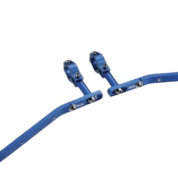 Osłony RĄK (HANDBARY) z Mocowaniem Aluminiowym ENDURO 28MM Kolor Niebieski (Bez Plastikowej Osłony SD02) | Accel