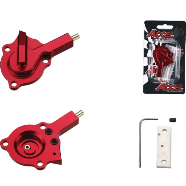 Pokrywa POMPKI Gaźnika z Regulacją Kolor CZARNY | Accel