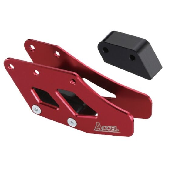 Prowadnica Łańcucha KPL. Honda CR ’90-’04, CRF 250/450 ’02-’04 Kolor Czerwony | Accel