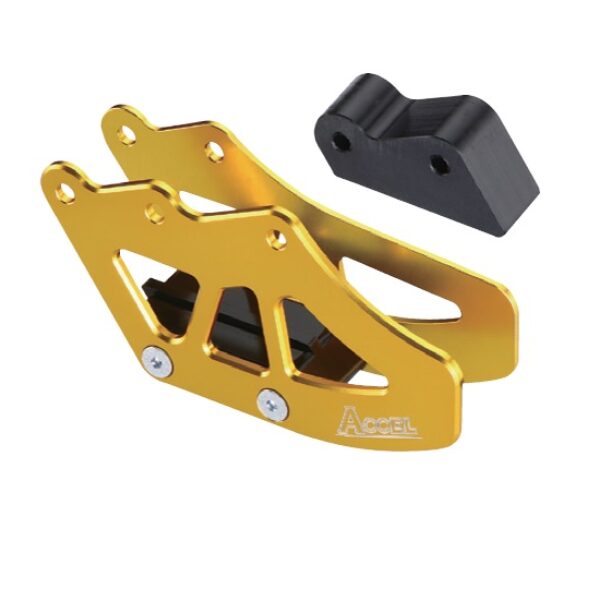 Prowadnica Łańcucha KPL. Kawasaki KX125/250 ’97-’06, KXF250 ’04-’05, Suzuki RMZ 250 ’04-’06 Kolor Złoty | Accel