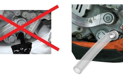 Przyrząd (RURKA) DO Spuszczania OLEJU z Silnika KTM 65-530 '09-22, Husqvarna FC/FE/Fs '14-'22, TC 125-250 '14-'22, TE '11-'22, TC 50/65, TX 125/300, FX 350 '17-'22, FX 450 '10-'22, EC/MC 250/350F '21 (OD-501) | Accel