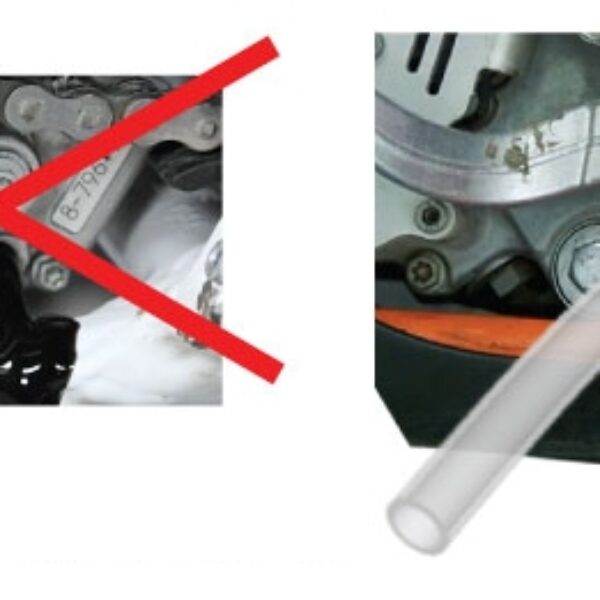 Przyrząd (RURKA) DO Spuszczania OLEJU z Silnika KTM 65-530 ’09-22, Husqvarna FC/FE/Fs ’14-’22, TC 125-250 ’14-’22, TE ’11-’22, TC 50/65, TX 125/300, FX 350 ’17-’22, FX 450 ’10-’22, EC/MC 250/350F ’21 (OD-501) | Accel