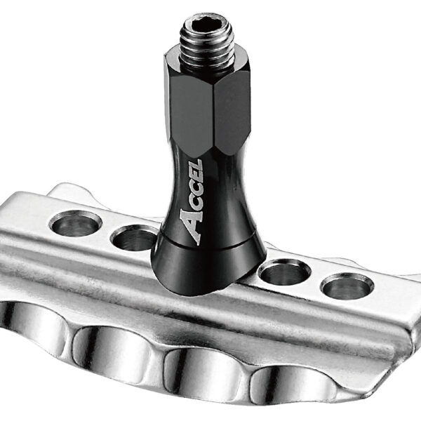 Trzymak OPONY 1, 85 Aluminiowy z Nakrętką ALU (WZMACNIANY) | Accel