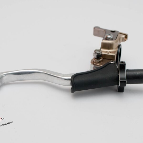 Uchwyt Dźwigni Sprzęgła Kompletny + HOT Start Uniwersalny Kolor Tytanowy (CL-06T) – | Accel