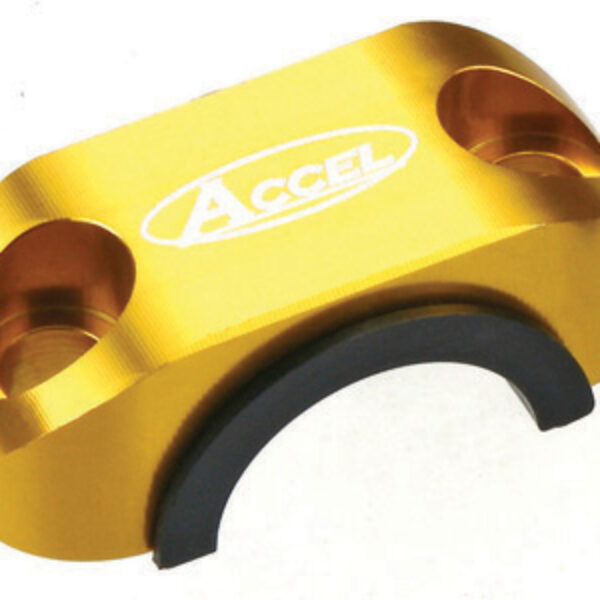 ACCEL UCHWYT POMPY HAMULCOWEJ KOLOR ZŁOTY (RC-01G) | emotoshop24