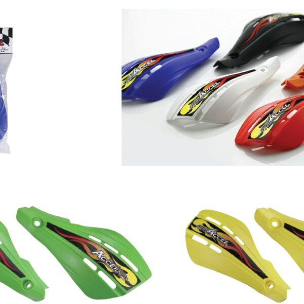 Zamienne Listki DO Osłon Rąk (Handbar) HGS03 Kolor Czerwony | Accel