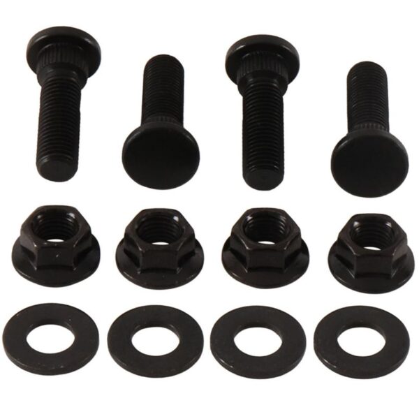 ALL BALLS SZPILKI PODKŁADKI I NAKRĘTKI KOŁA PRZEDNIEGO / TYLNEGO M10 X 1,25 POLARIS RZR 570 ’18, YAMAHA YFM 600 GRIZZLY 98-01 – PATRZ OPSI DODATKOWY