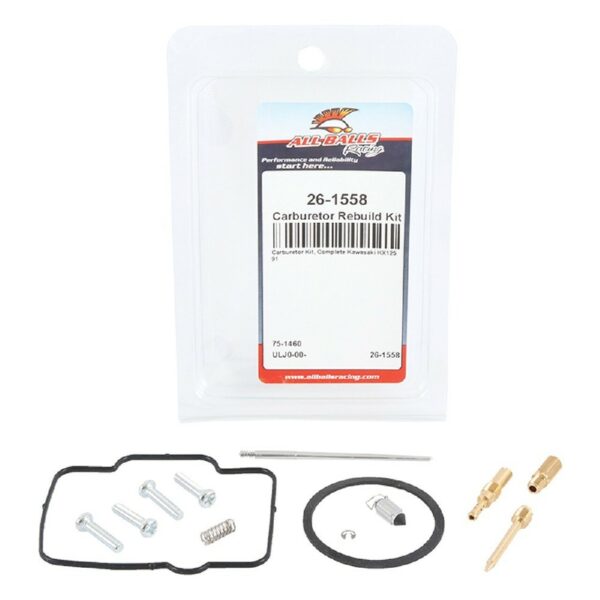 Zestaw Naprawczy Gaźnika Kawasaki KX 125 ’91 | All Balls