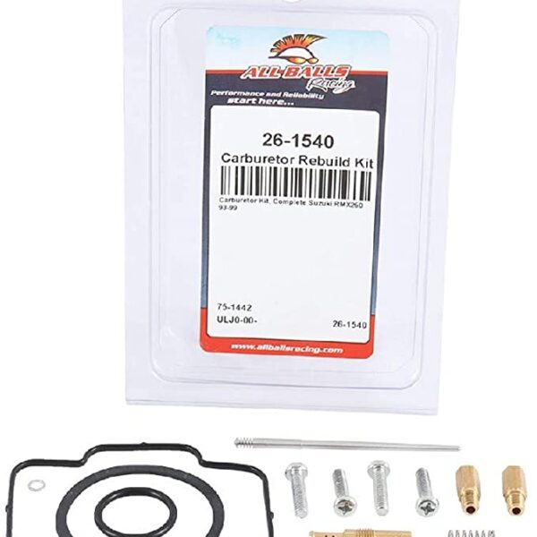 Zestaw Naprawczy Gaźnika Suzuki RMX 250 ’93-’99 | All Balls