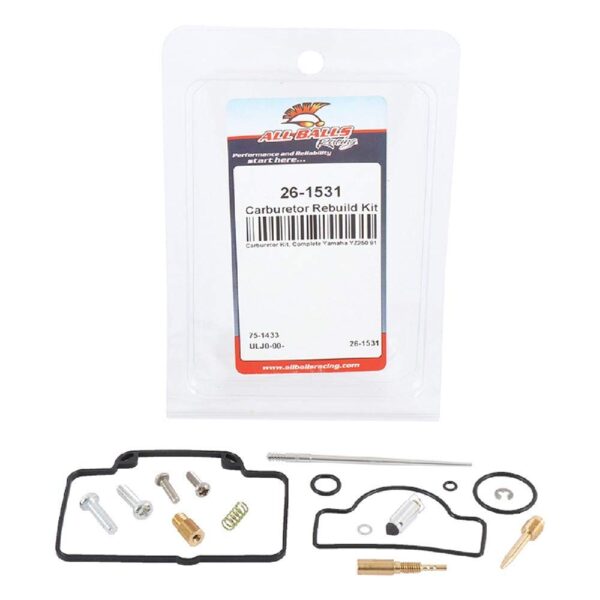 Zestaw Naprawczy Gaźnika Yamaha YZ 250 ’91 | All Balls