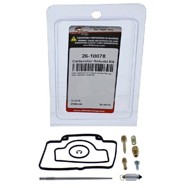 Zestaw Naprawczy Gaźnika Yamaha YZ250 ’89 | All Balls