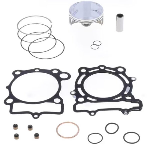Tłok z Uszczelkami Top-End Kawasaki KX 250 F (KXF250) ’11-’14 (4T) Kuty (STD. + 0,01Mm = 76,97Mm) (13.5:1) | Athena