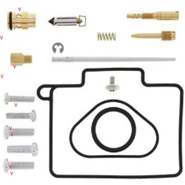 Worx Zestaw Naprawczy Gaźnika Honda CR 125R ’02, (26-1183) | Bearing