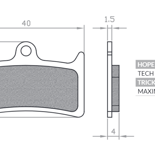 Brenta Klocki hamulcowe – BR131