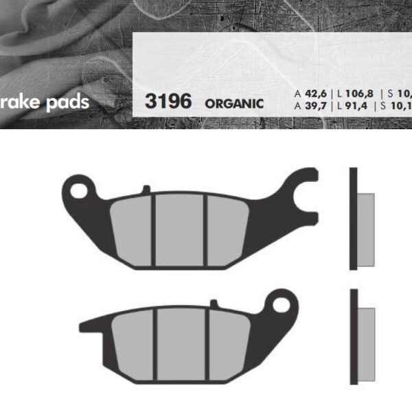 Brenta Klocki hamulcowe – HONDA MONKEY 125 – (2001-2011)