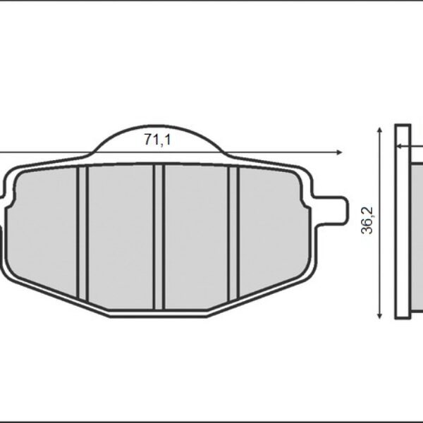 Brenta Klocki hamulcowe – BR3085