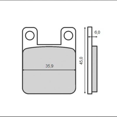 Brenta Klocki hamulcowe - BR3015