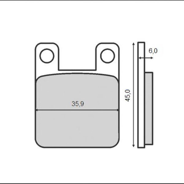 Brenta Klocki hamulcowe – BR3015