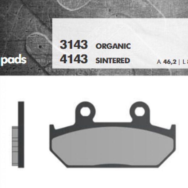 Brenta Klocki hamulcowe – HONDA PRZÓD (FT 3143)