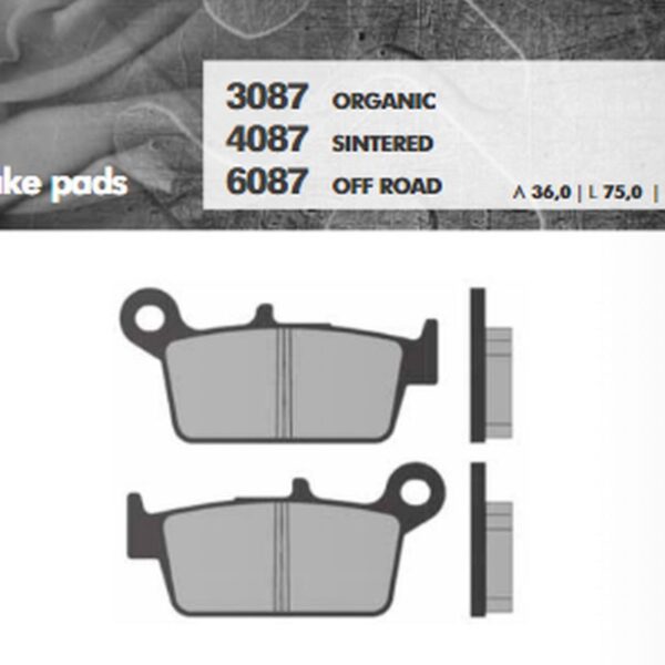 Brenta Klocki hamulcowe – BR6087
