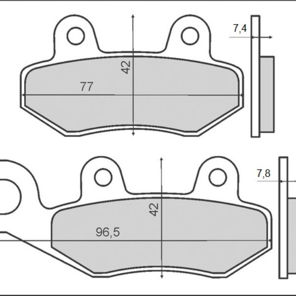 Brenta Klocki hamulcowe – BR3063