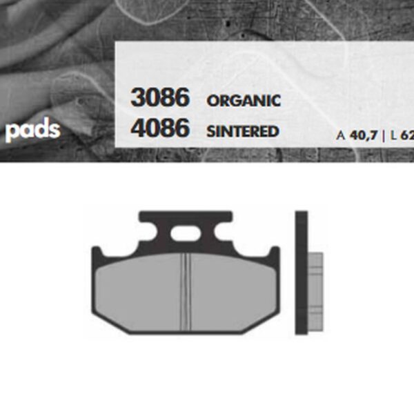 Brenta Klocki hamulcowe – BR4086