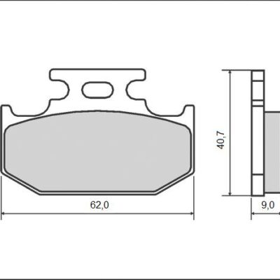 Brenta Klocki hamulcowe - BR3086