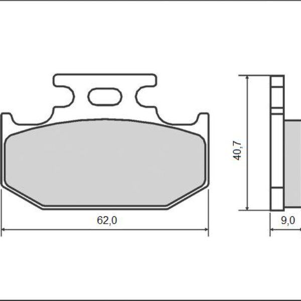 Brenta Klocki hamulcowe – BR3086