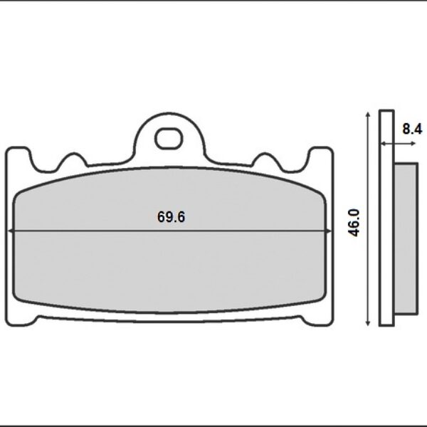 Brenta Klocki hamulcowe – BR3062
