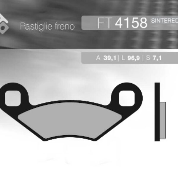 Brenta Klocki hamulcowe – BR4158