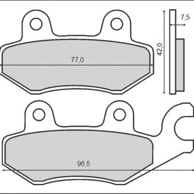 Brenta Klocki hamulcowe - BR3064
