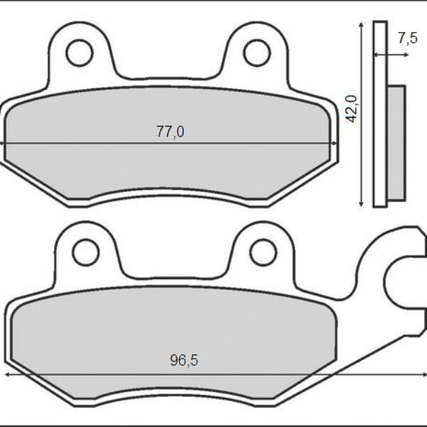 Brenta Klocki hamulcowe – BR3064