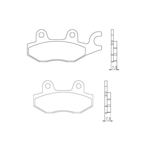 Brenta Klocki hamulcowe – BR4064