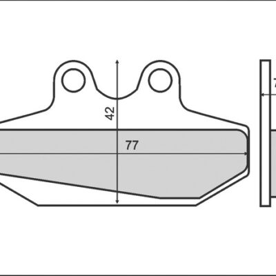 Brenta Klocki hamulcowe - BR3055