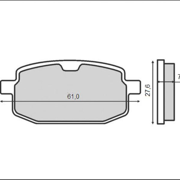Brenta Klocki hamulcowe – BR3076