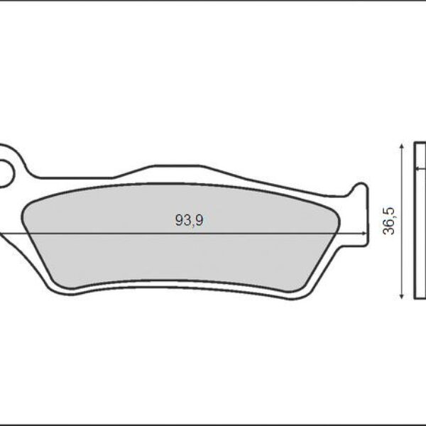 Brenta Klocki hamulcowe – KTM SX/EXC