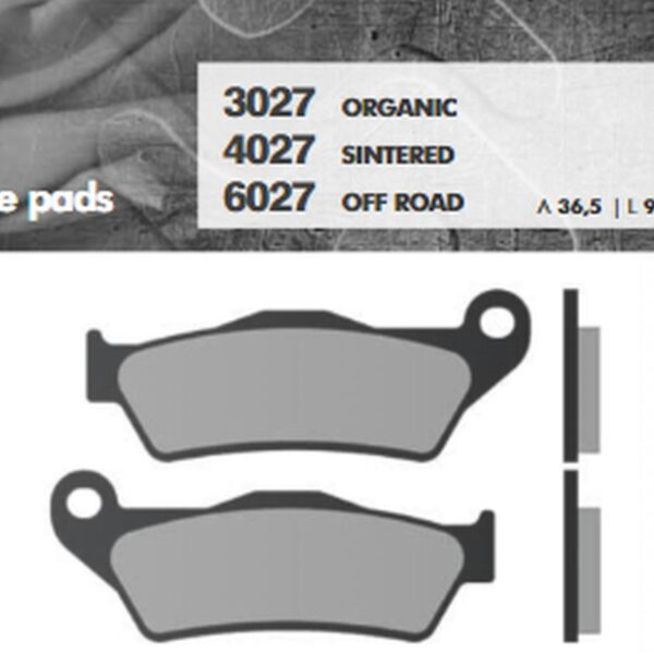 Brenta Klocki hamulcowe – KTM SX/EXC (FT 6027)
