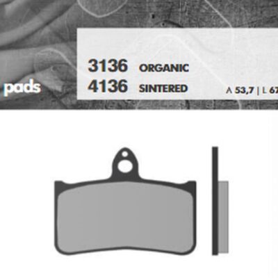 Brenta Klocki hamulcowe - BR4136