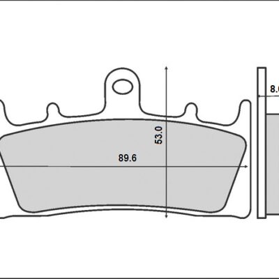 Brenta Klocki hamulcowe - BR3060