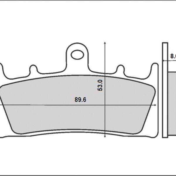 Brenta Klocki hamulcowe – BR3060