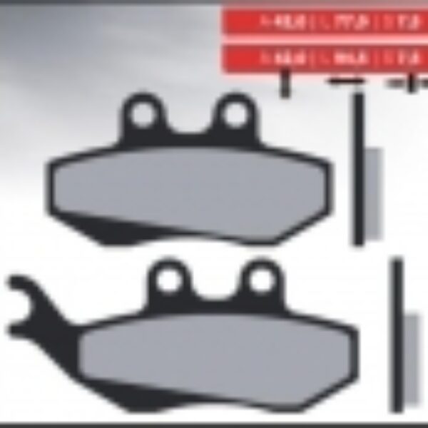 Brenta Klocki hamulcowe – BR4017