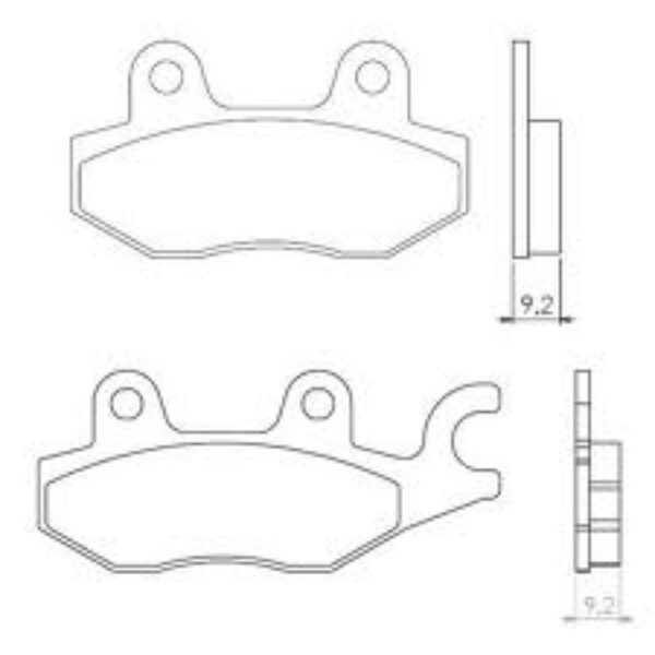 Brenta Klocki hamulcowe – BR4021