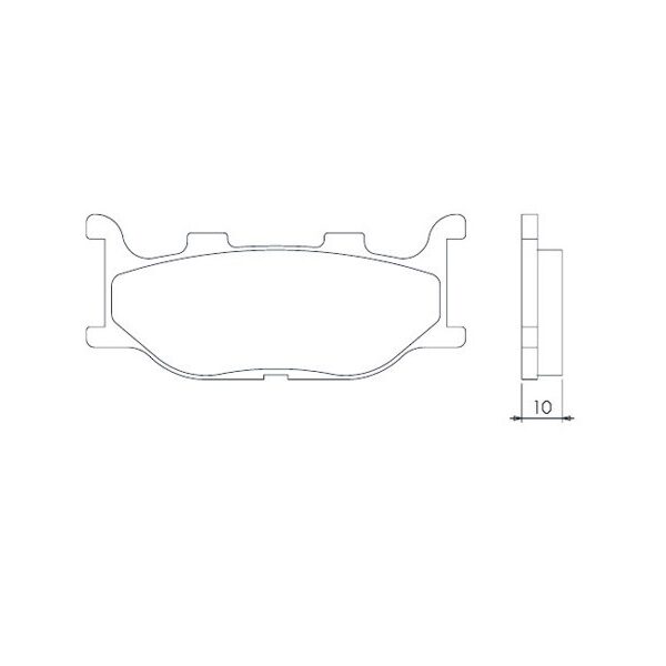 Brenta Klocki hamulcowe – BR4019