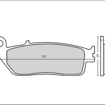 Brenta Klocki hamulcowe - BR3059