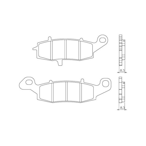 Brenta Klocki hamulcowe – BR4091
